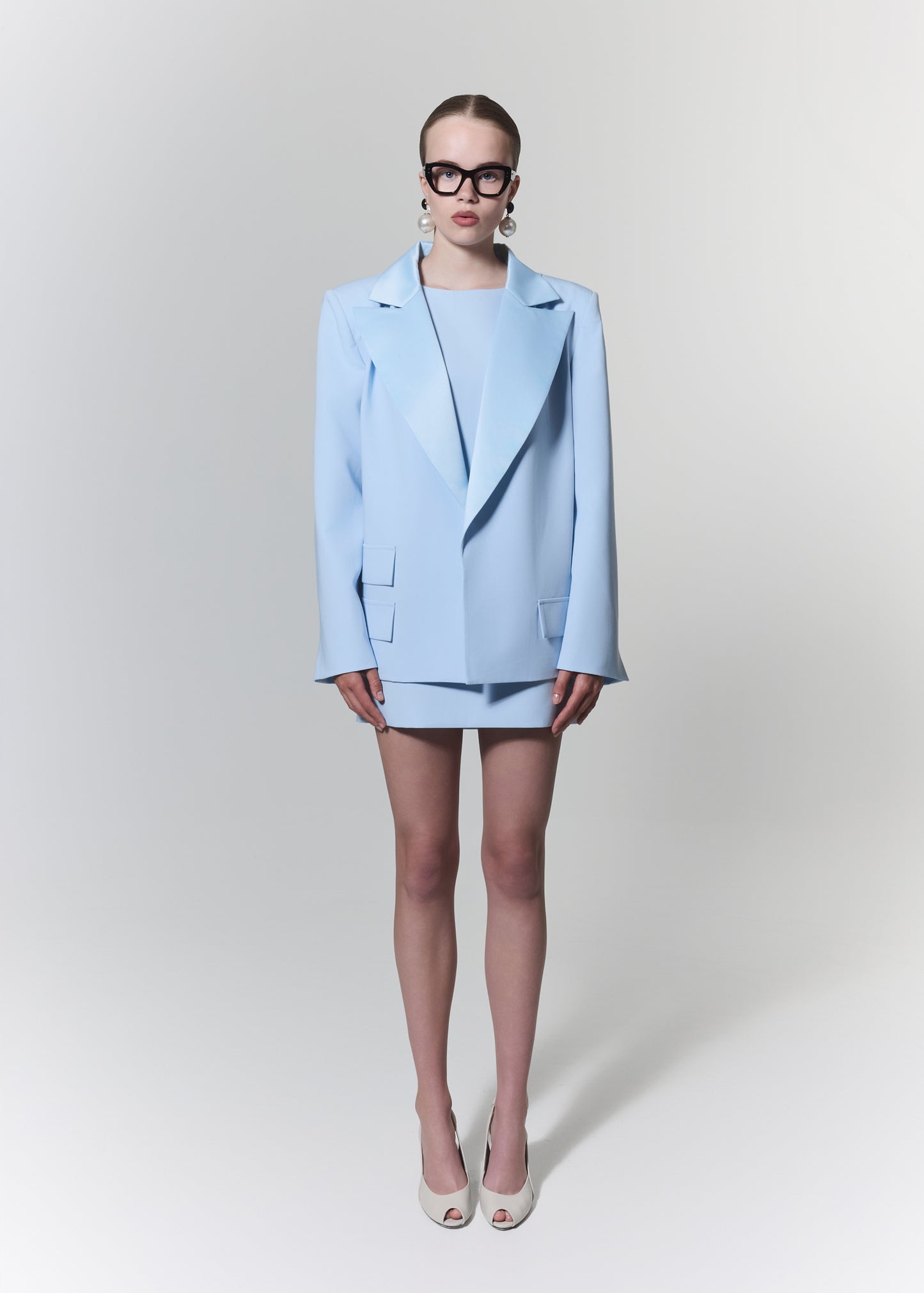 OVERSIZED BLAZER IN BLUE