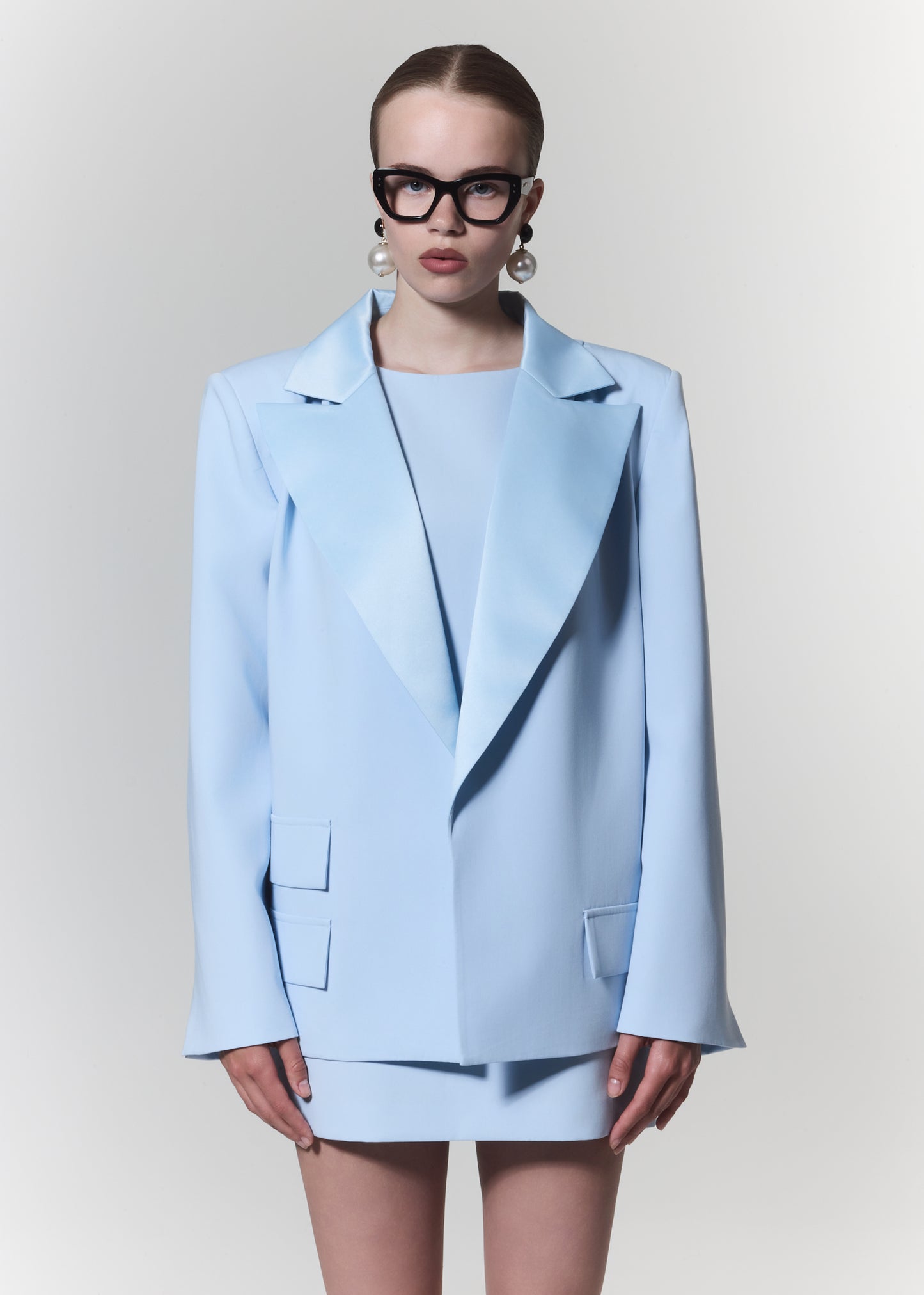 OVERSIZED BLAZER IN BLUE