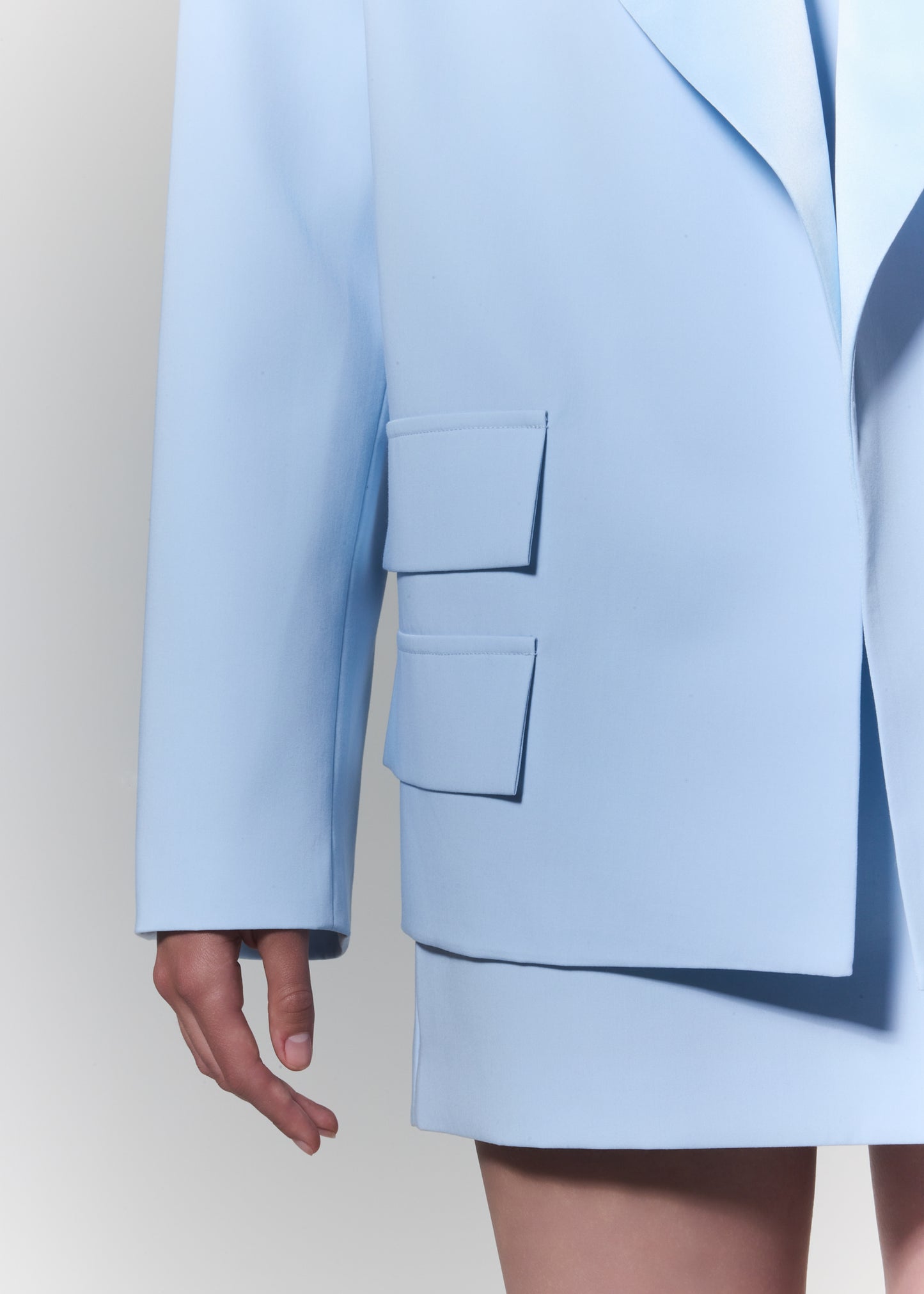 OVERSIZED BLAZER IN BLUE