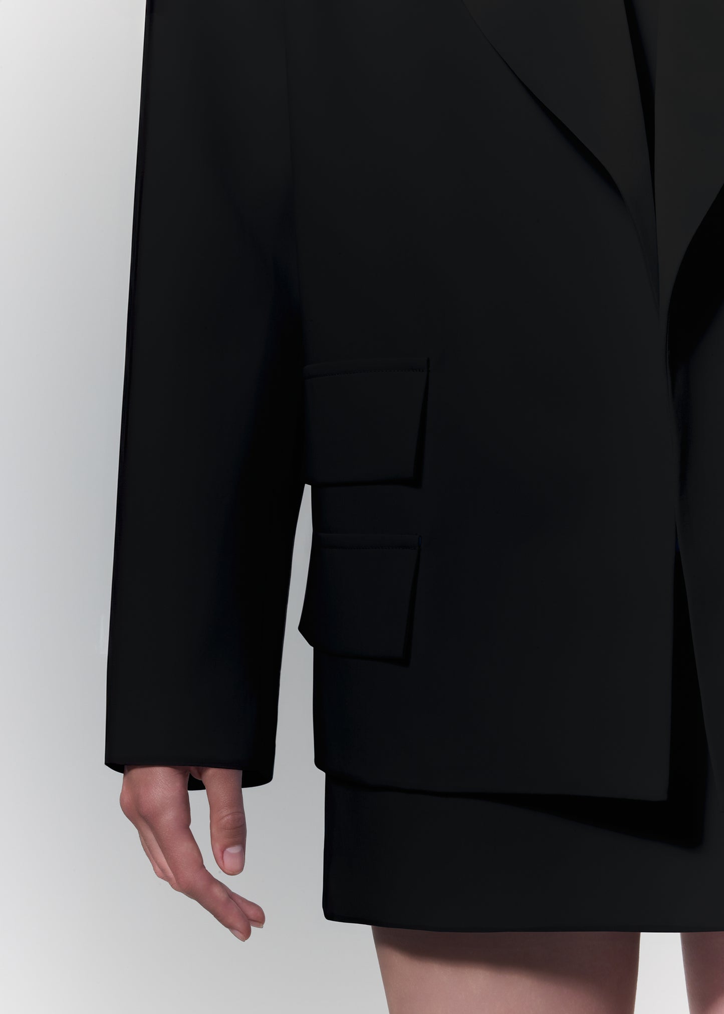 OVERSIZED BLAZER IN BLACK