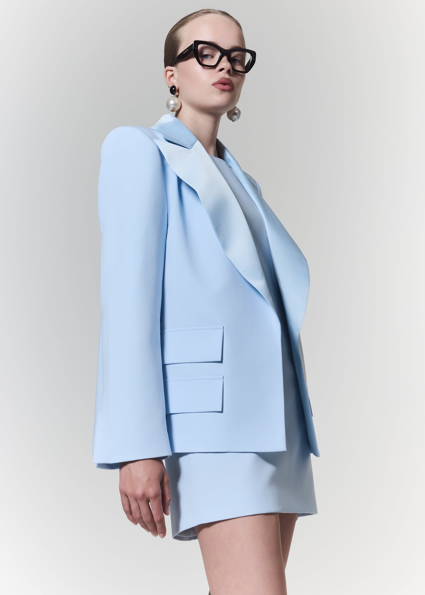 OVERSIZED BLAZER IN BLUE